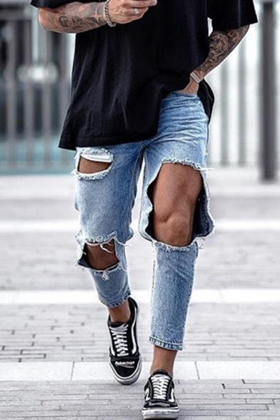 mens ripped jeans 