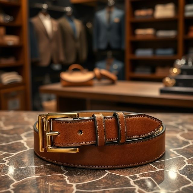 Brown Leather Belts