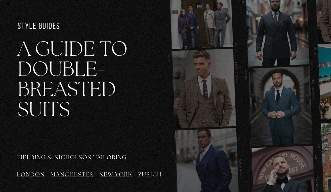 A Guide to Double-Breasted Suits: Fit, Style & Elegance