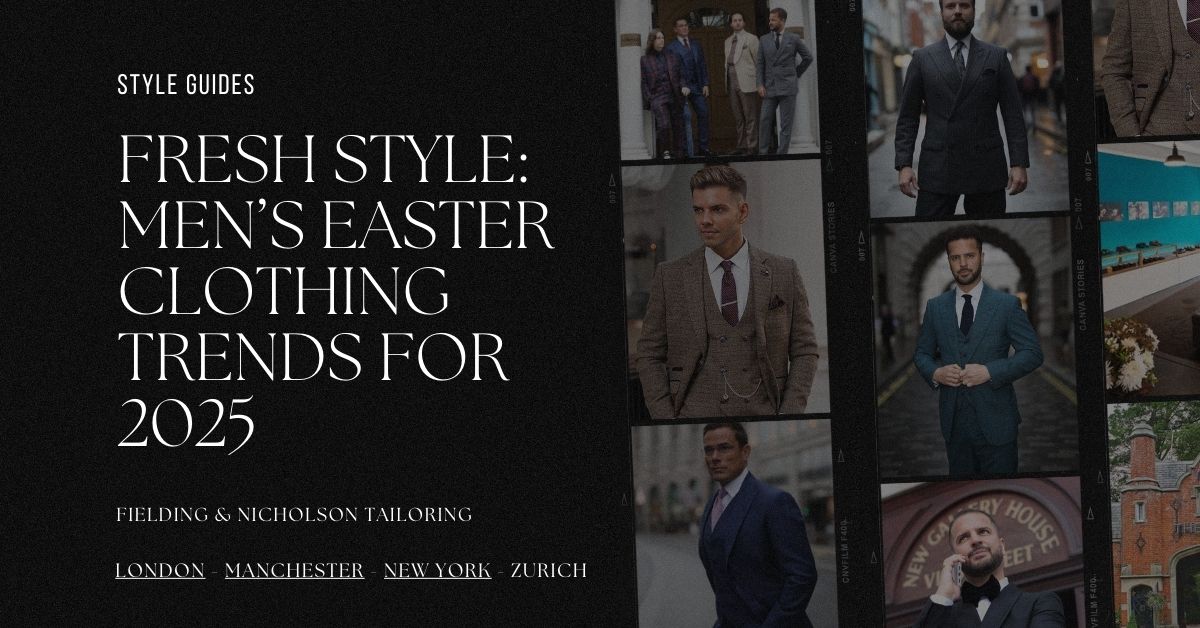 Fresh Style Men’s Easter Clothing Trends for 2025 - Fielding & Nicholson Tailoring London