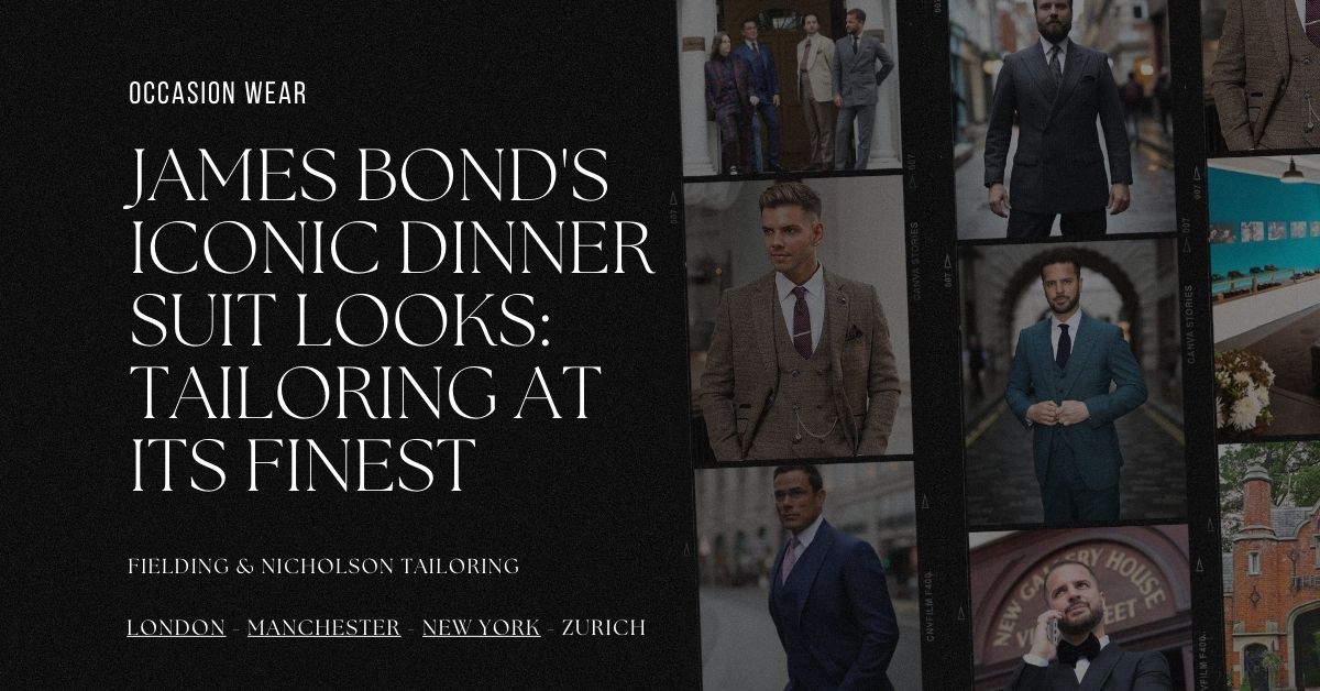 James Bond's Iconic Dinner Suit Looks Tailoring at Its Finest