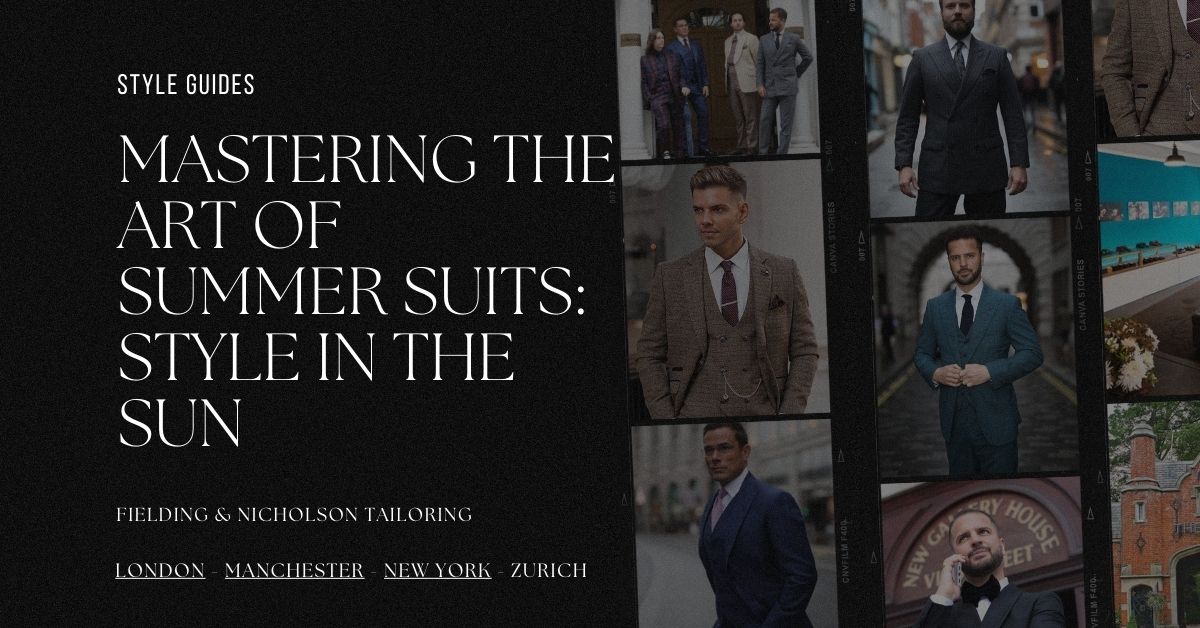 Mastering the Art of Summer Suits Elevate Your Style in the Sun