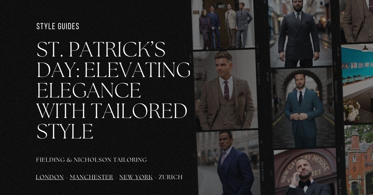 St. Patrick’s Day Elevating Elegance with Tailored Style