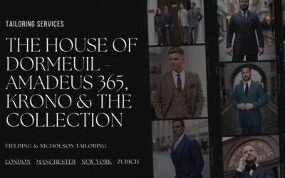 Dormeuil Fabrics: Amadeus 365, Krono – British Collections