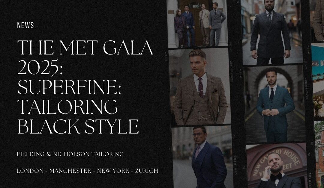 Met Gala 2025 Theme: Superfine – Tailoring Black Style