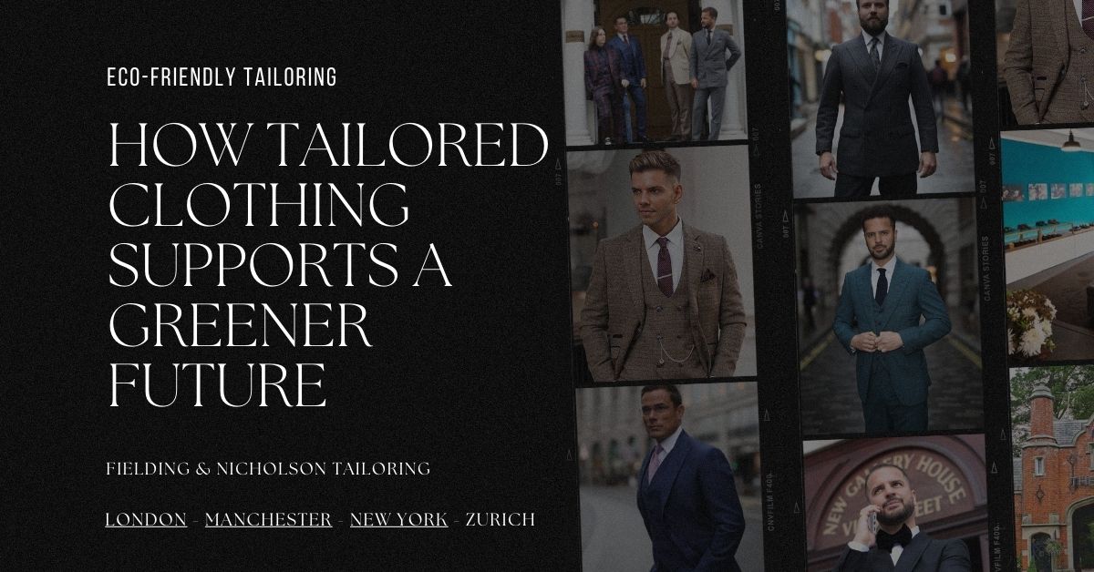 The Sustainability of Bespoke How Tailored Clothing Supports a Greener Future