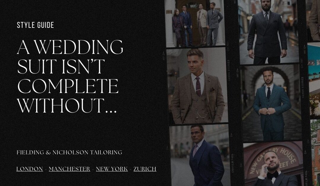 A Wedding Suit Isn’t Complete Without These Accessories