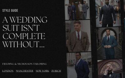 A Wedding Suit Isn’t Complete Without These Accessories