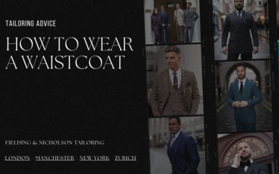 How To Wear A Waistcoat