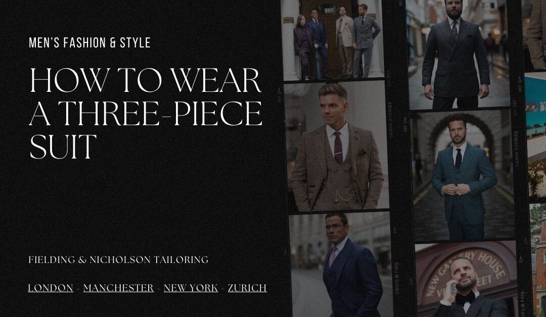 How to Wear a Three Piece Suit