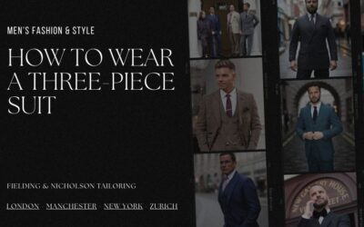 How to Wear a Three Piece Suit