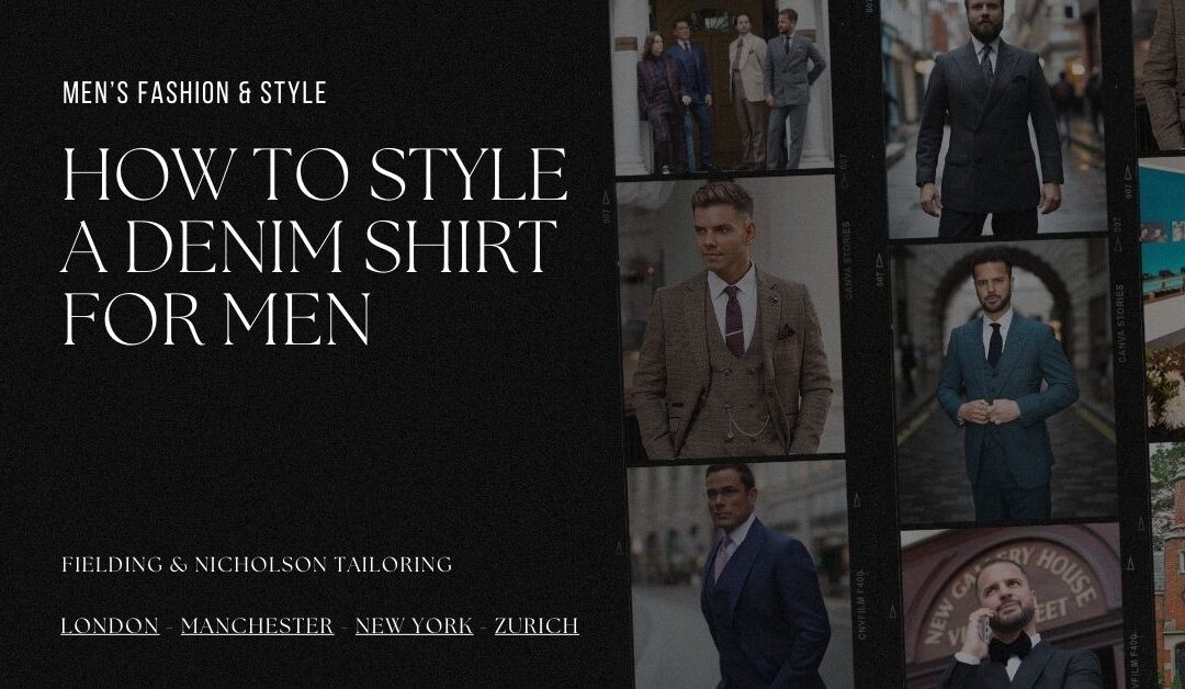How to Style a Denim Shirt for Men: 8 All-Season Outfit Ideas
