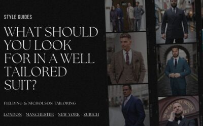 What Should You Look For In A Well Tailored Suit?