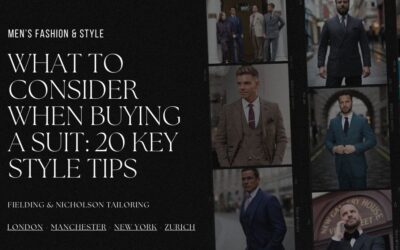 What To Consider When Buying A Suit