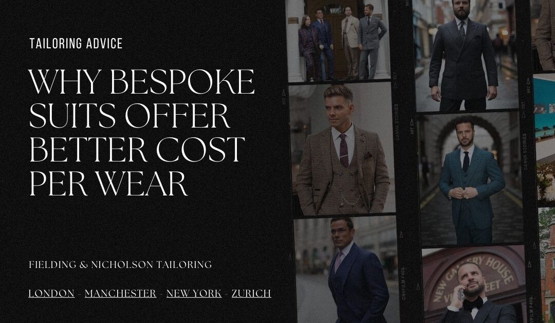 Why Bespoke Suits Offer Better Cost Per Wear