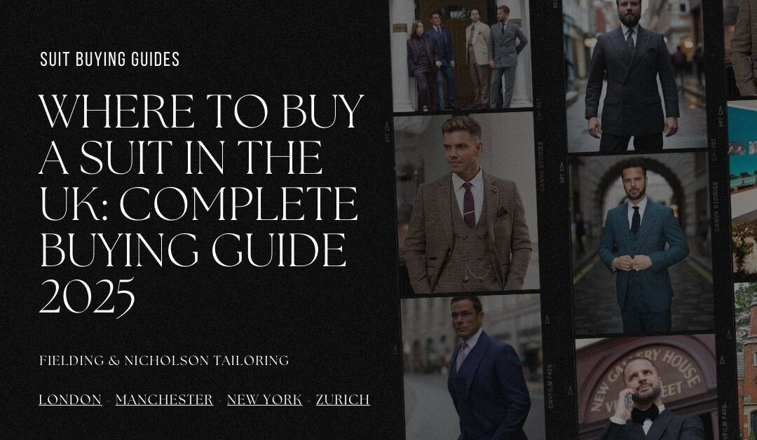Where to Buy a Suit in the UK: Complete Buying Guide 2025