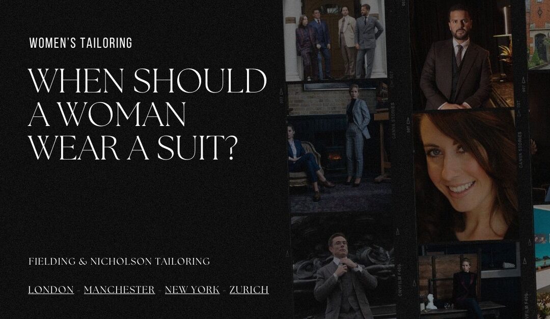 When Should a Woman Wear a Suit?