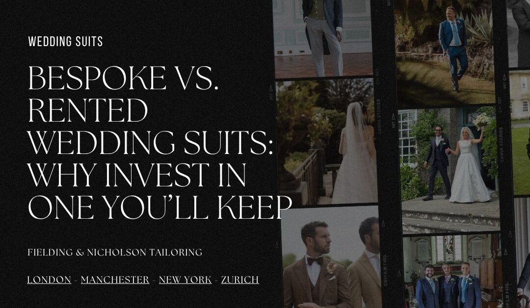 Bespoke vs. Rented Wedding Suits: Why Invest in One You’ll Keep