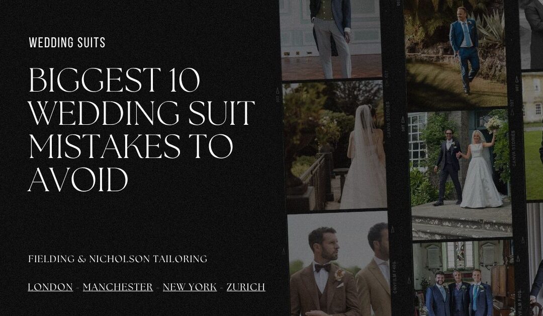 Biggest 10 Wedding Suit Mistakes To Avoid