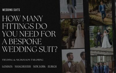 How Many Fittings Do You Need for a Bespoke Wedding Suit?