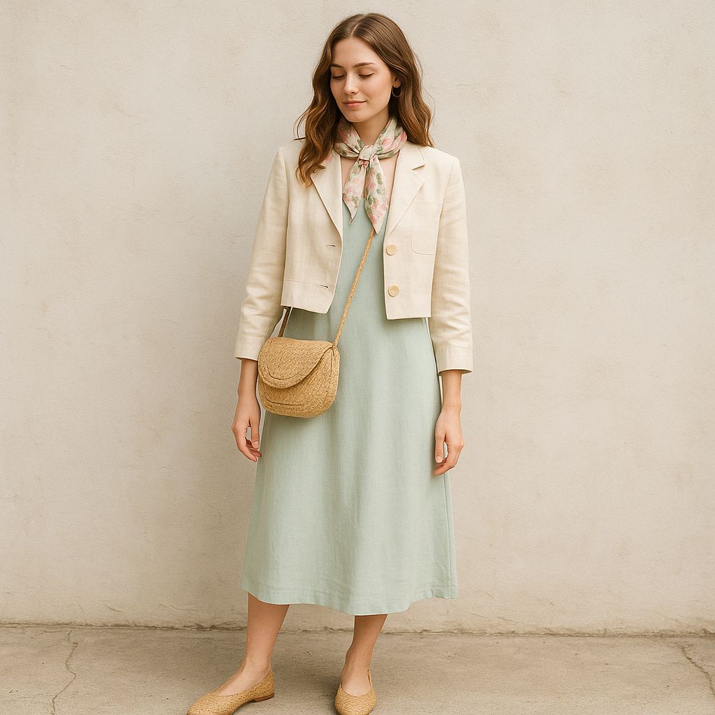 fashion styles for women at Hampton Court Garden Festival