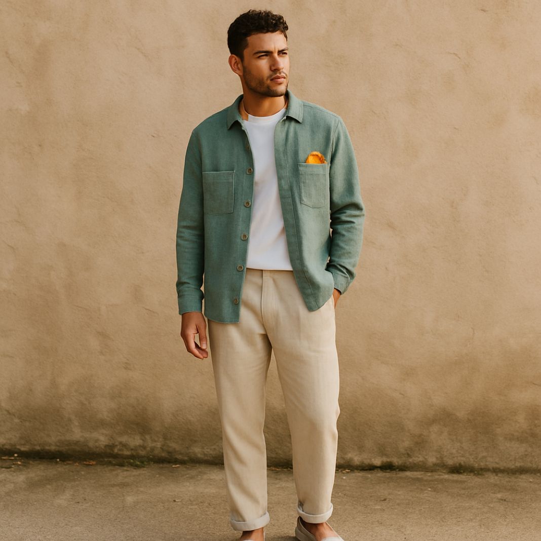 fashion styles for men at Hampton Court Garden Festival