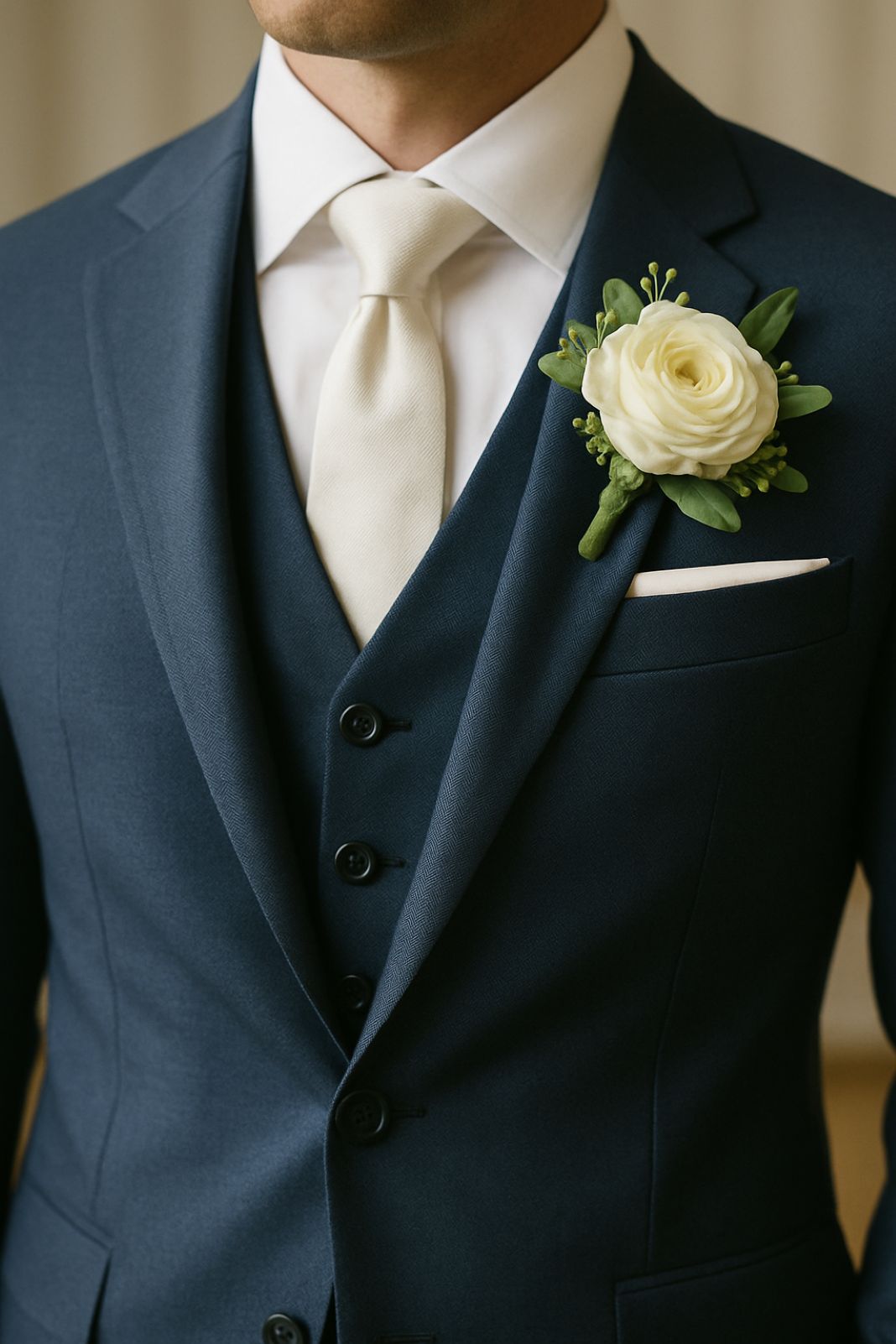 Three piece wedding suit - Fielding & Nicholson Tailoring