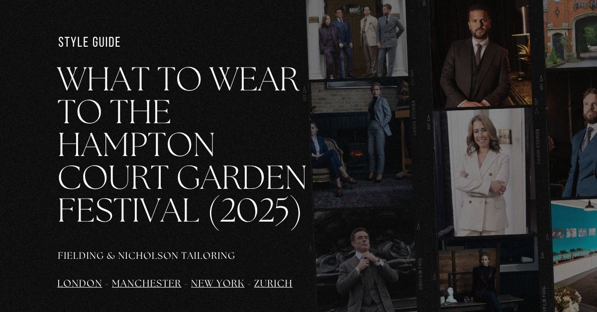 What to Wear to the Hampton Court Garden Festival (2025) - Fielding & Nicholson Tailoring London