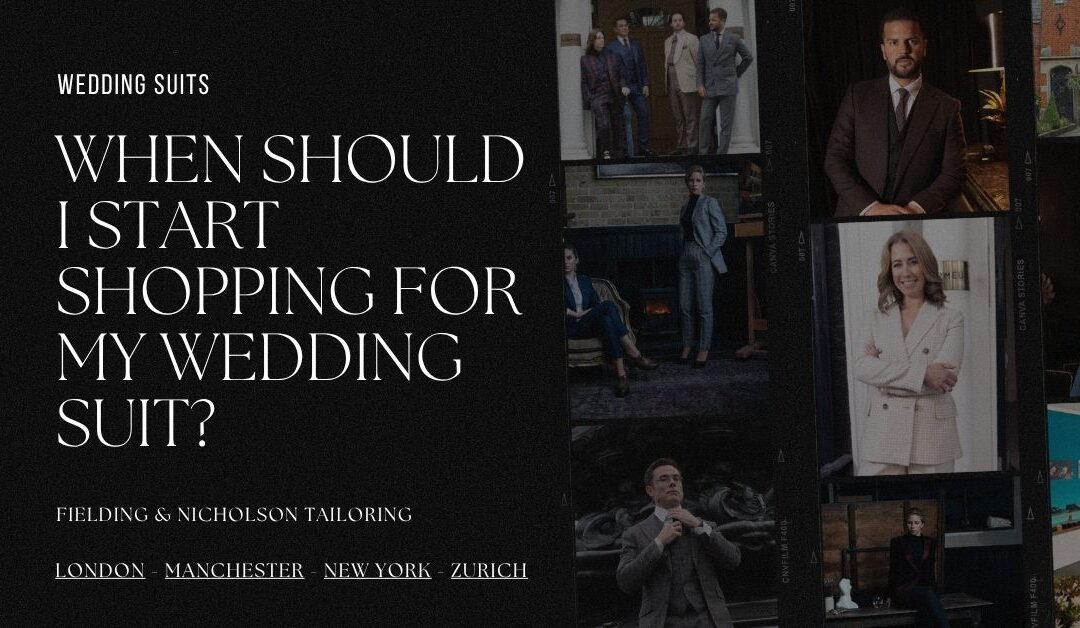 When Should You Start Wedding Suit Shopping?