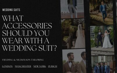 What Accessories Should You Wear with a Wedding Suit?