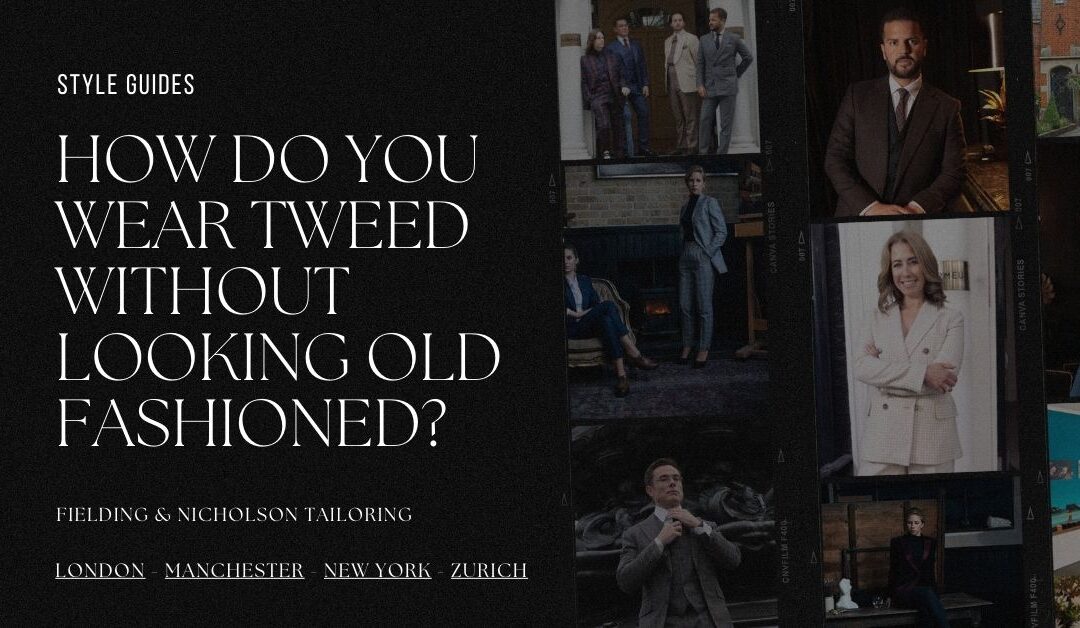 How Do You Wear Tweed Without Looking Old-Fashioned