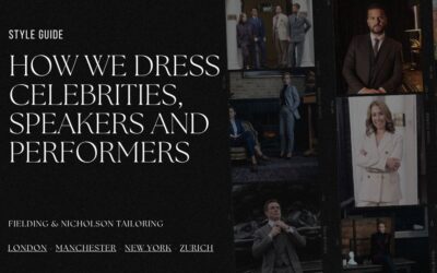 Tailoring for the Stage: How We Dress Celebrities, Speakers and Performers