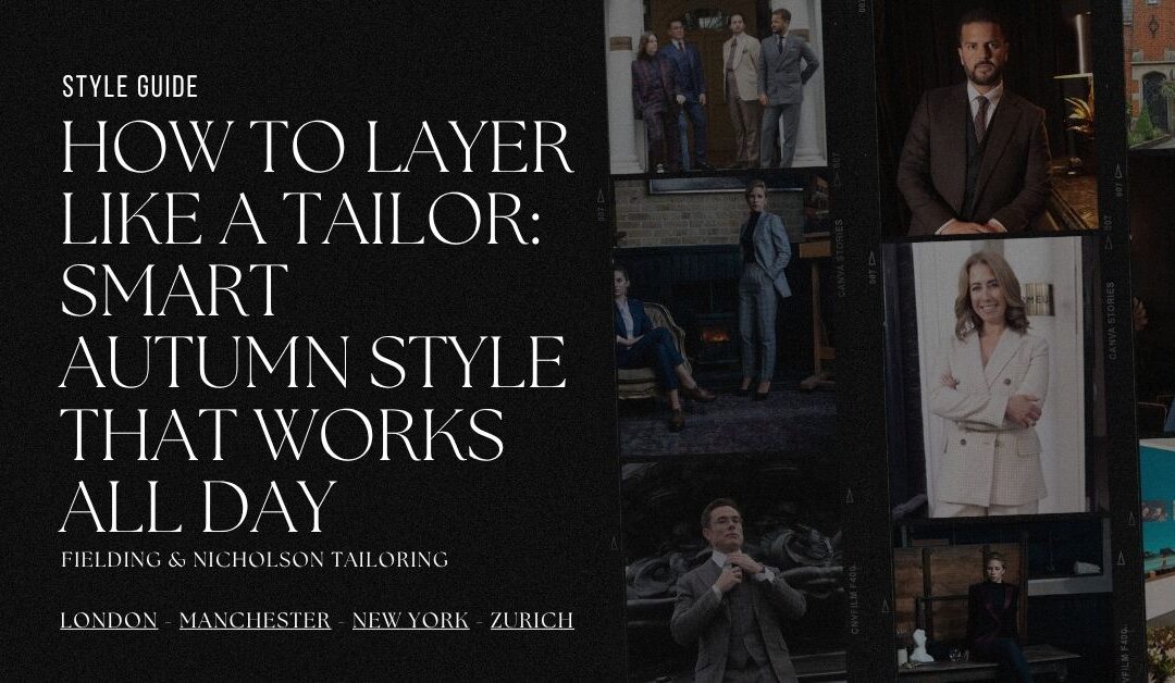 How to Layer Like a Tailor: Smart Autumn Style That Works All Day