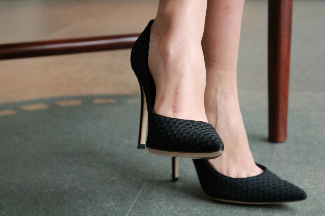 a photo of professional high heels for business
