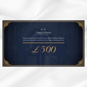 500 Gift Voucher - Fielding and Nicholson Tailoring