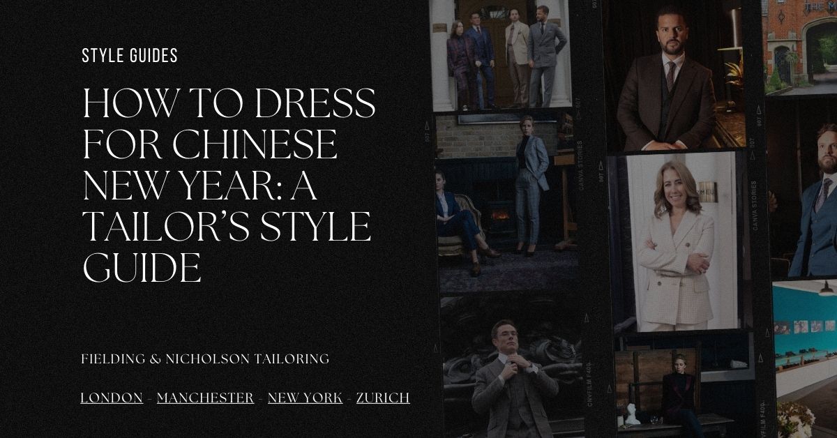 How to Dress for Chinese New Year A Tailor’s Style Guide - Fielding & Nicholson Tailoring London