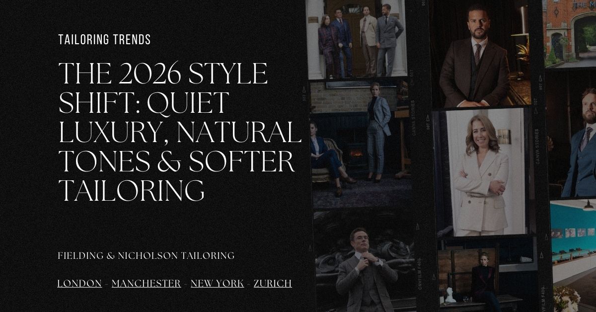 The 2026 Style Shift That Everyone Quietly Wants to Copy - Fielding & Nicholson Tailoring London