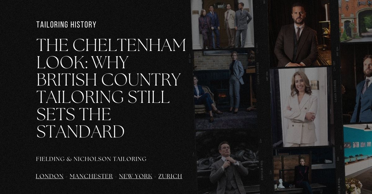 The Cheltenham Look Why British Country Tailoring Still Sets the Standard - Fielding & Nicholson Tailoring London The Cheltenham Look Why British Country Tailoring Still Sets the Standard - Fielding & Nicholson Tailoring London