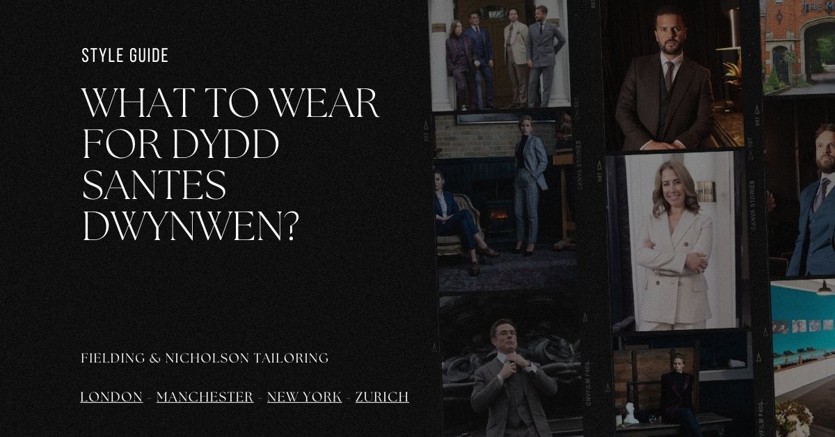 What to Wear for Dydd Santes Dwynwen - Fielding & Nicholson Tailoring London