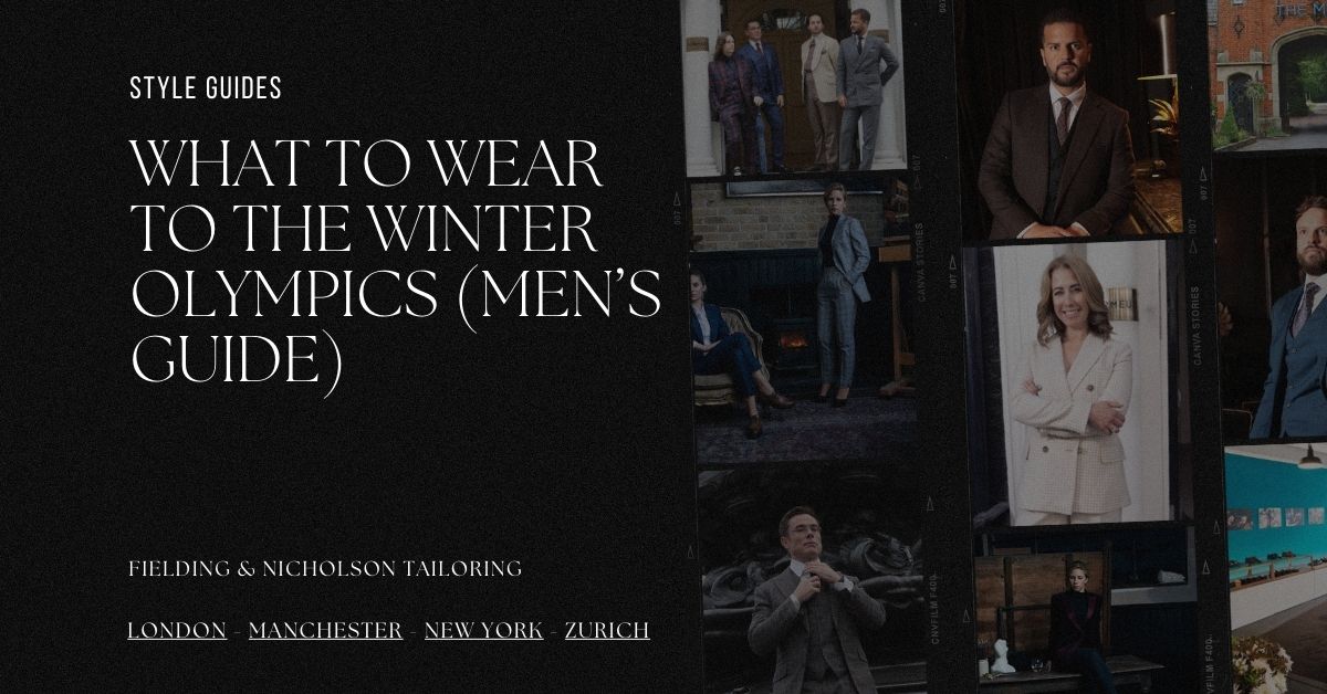 What to Wear to the Winter Olympics (Men’s Guide) = Fielding & Nicholson Tailoring London What to Wear to the Winter Olympics (Men’s Guide) = Fielding & Nicholson Tailoring London