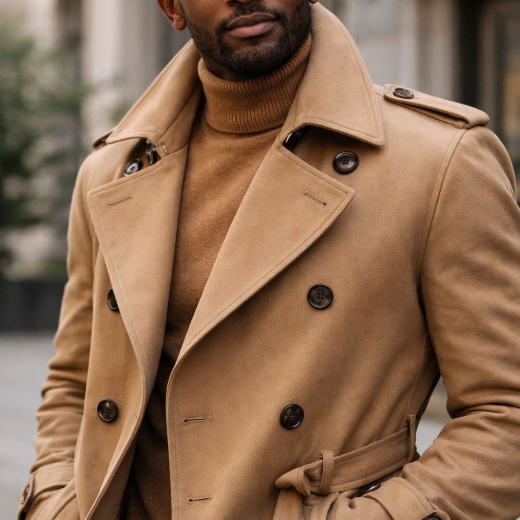 Premium trench coat, sample image