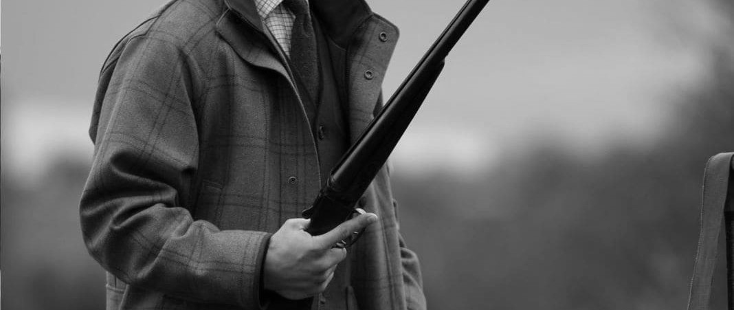 Man in a brown tweed shooting jacket and country waistcoat, sample image