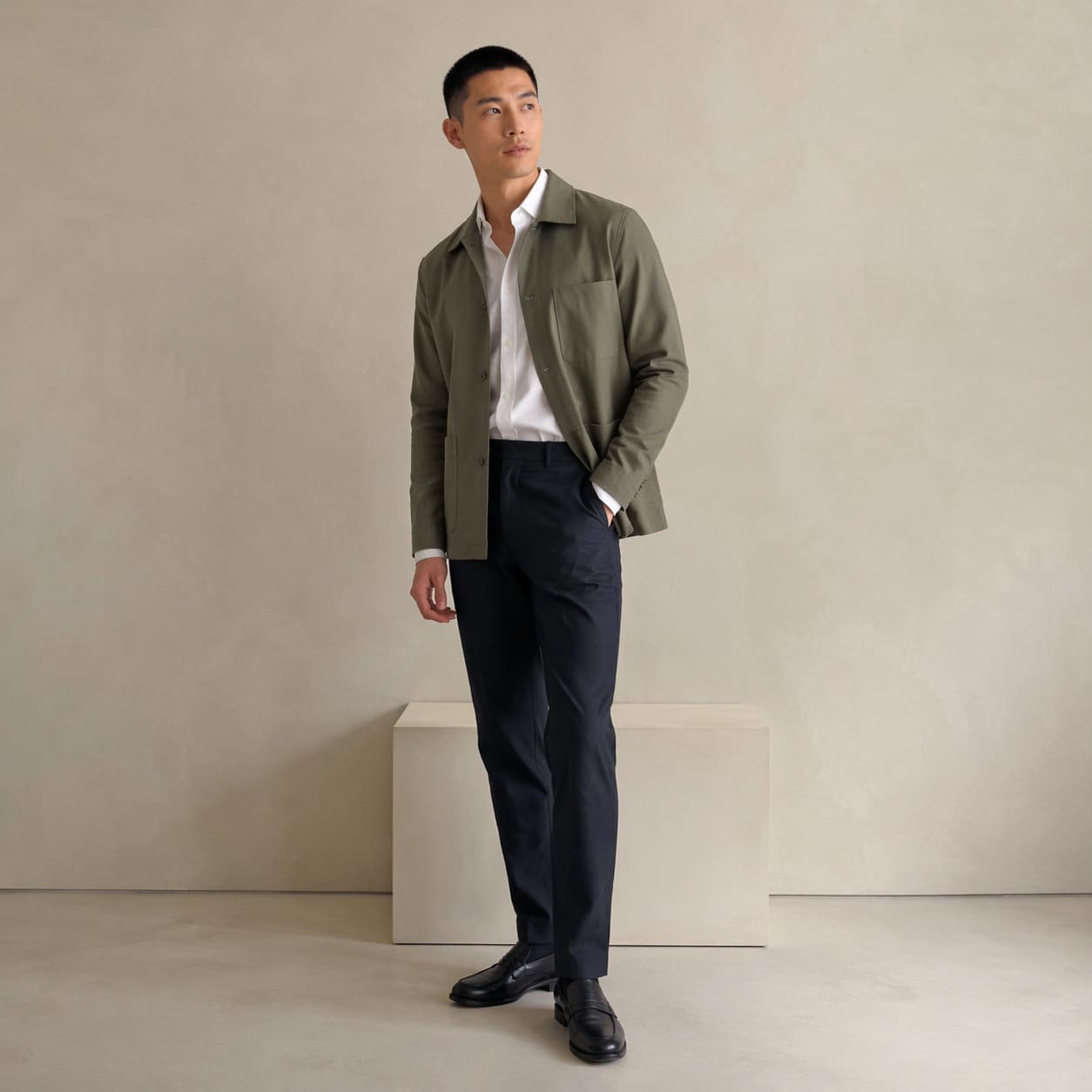 Menswear For Grand Prix - Tailored Smart Casual Style - Sample Image