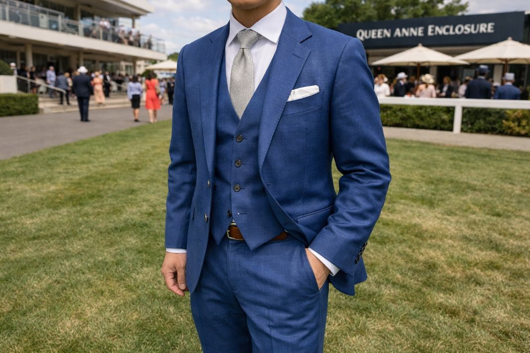 An illustrative image of a Royal Ascot Queen Anne Enclosure outfit