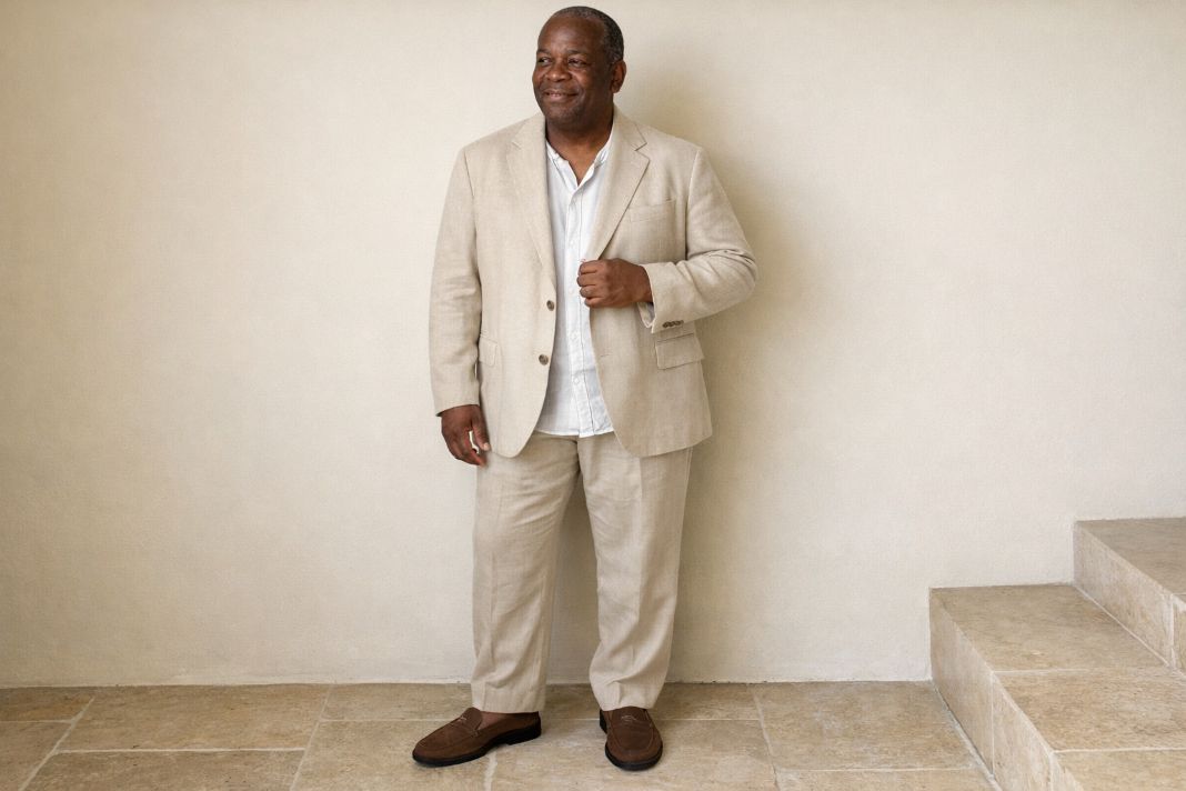Illustrative Image - Constructed Summer Jacket and Trousers