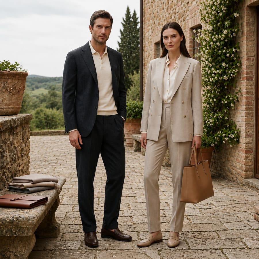 Luxury suits and tailored sets