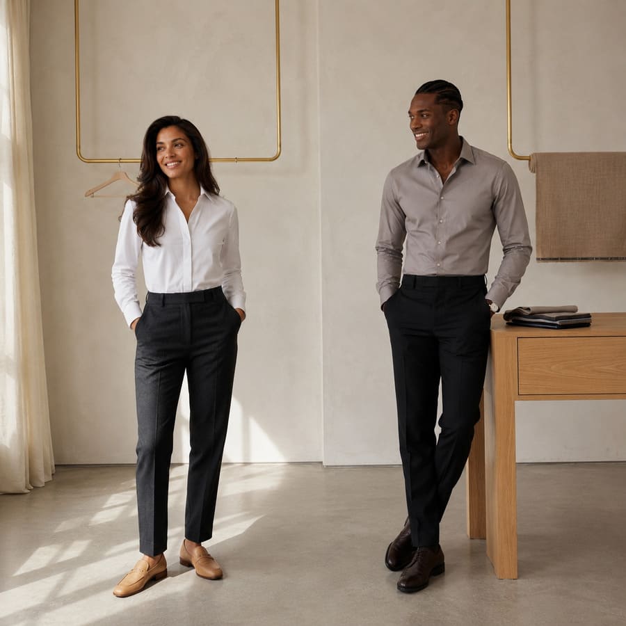 Luxury shirts and blouses for the Kensington Capsule