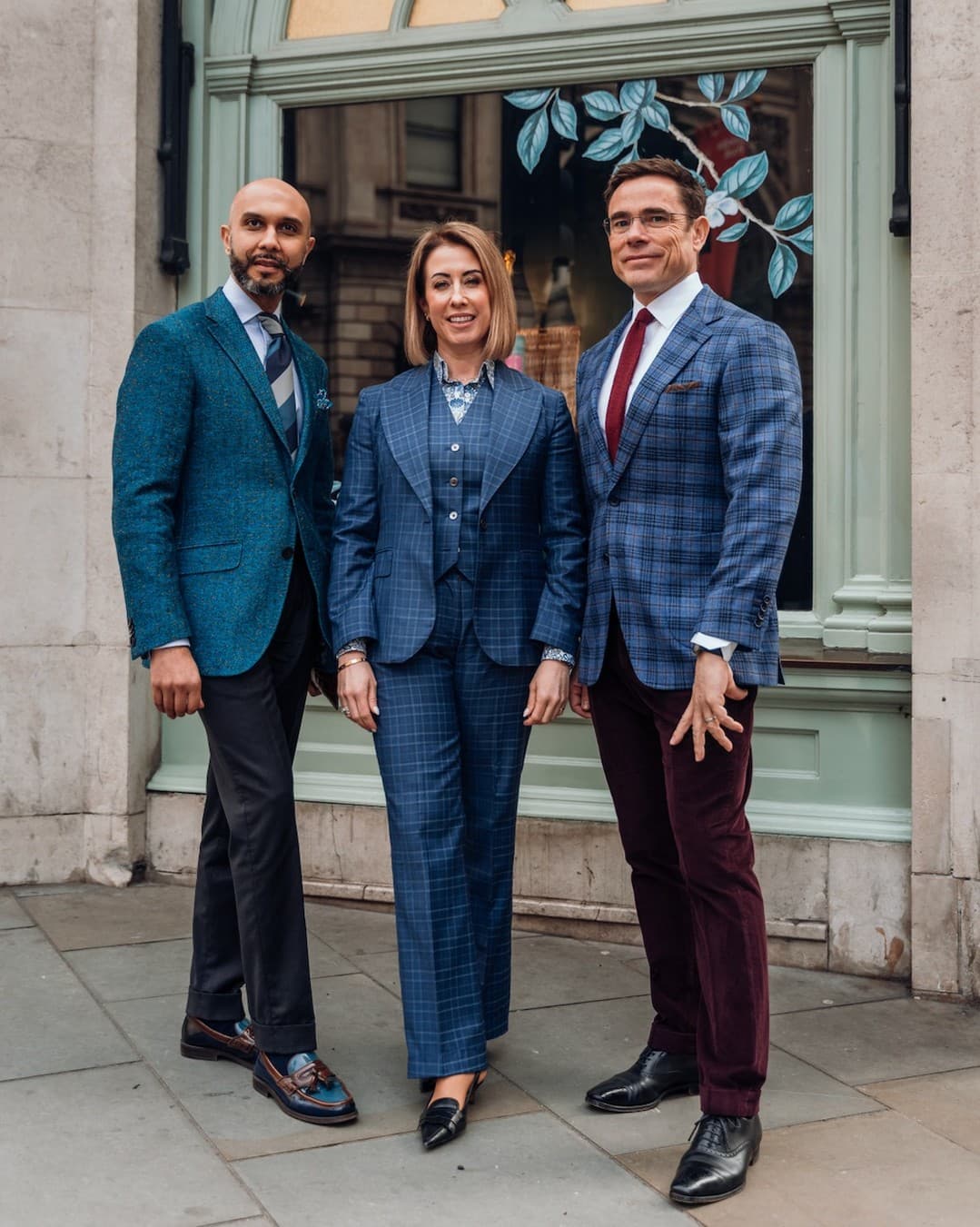 Fielding and Nicholson Tailoring Male and Female Tailoring Team