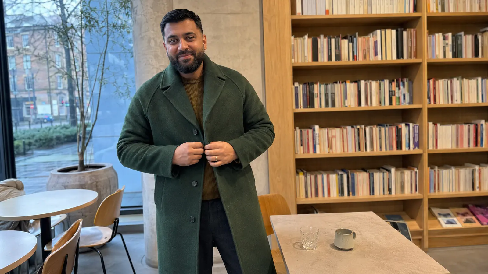 Men's Bespoke Green Overcoat UK Pricing Guide Modern City Tailoring - Sample Image Men's Bespoke Green Overcoat UK Pricing Guide Modern City Tailoring - Sample Image
